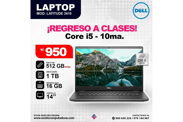 Laptop Intel Core i5 - 10ma. image 4