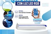 Velos de agua con luz RGB