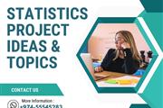 Topics for Statistics Project