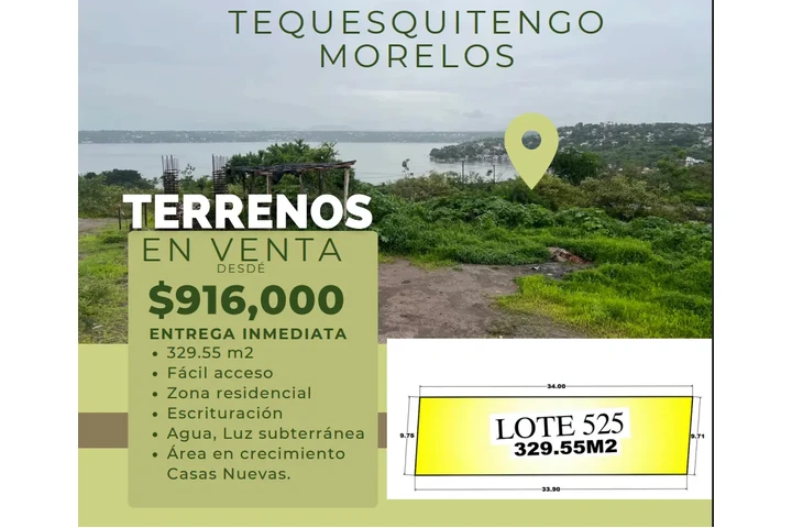 $916000 : TERRENOS EN VENTA image 1