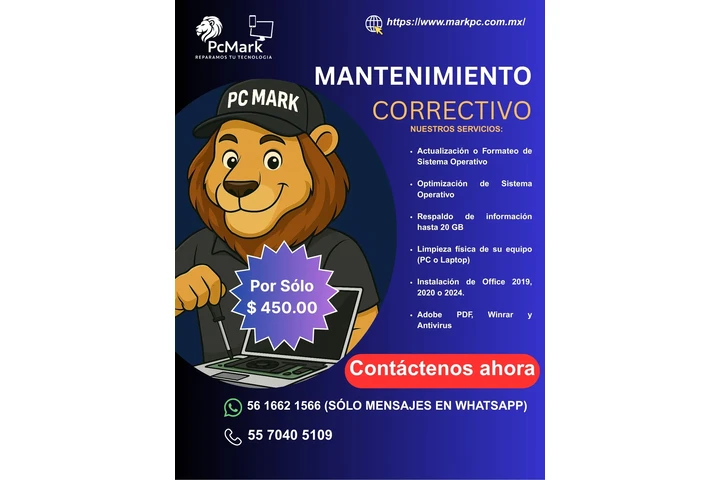 Rep. & forma. de Laptops & Pc! image 1