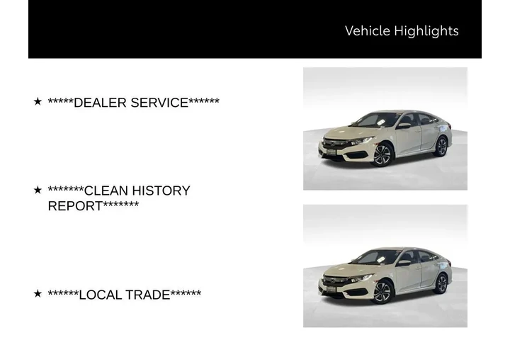 $16888 : 2018 Civic LX image 6