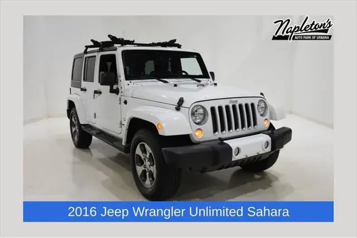 $14330 : Jeep Wrangler Unlimited 2016 image 1