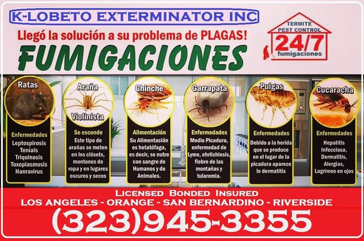 Fumigaciónes Los Angeles 24/7 image 4