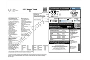 $16287 : Nissan Versa 2025 SV 4dr Sed thumbnail