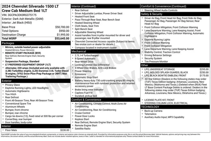 $33750 : Chevrolet Silverado 1500 202 image 2