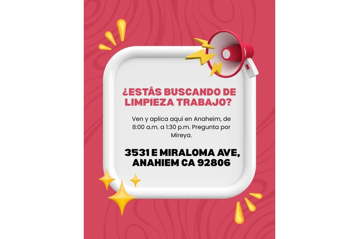 ESTAS BUSCANDO TRABAJO image 1