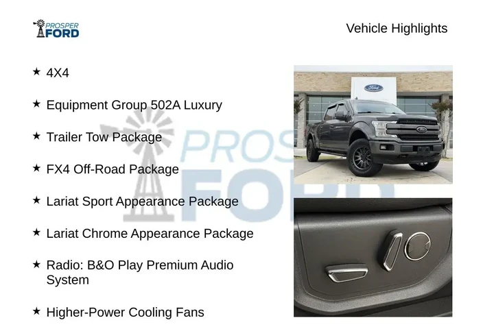 $31495 : Ford F-150 2018 4x4 XLT 4dr image 4