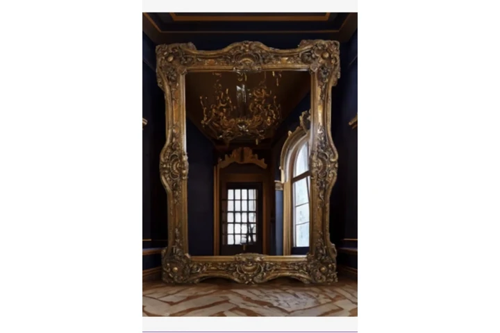 $1500 : Espejo grande de lujo image 1