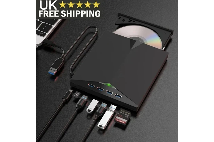in-1 USB 3.0 External DVD/CD D image 3