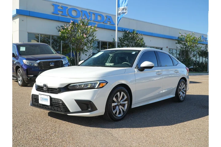 $21888 : Honda Civic 2022 LX 4dr Seda image 1