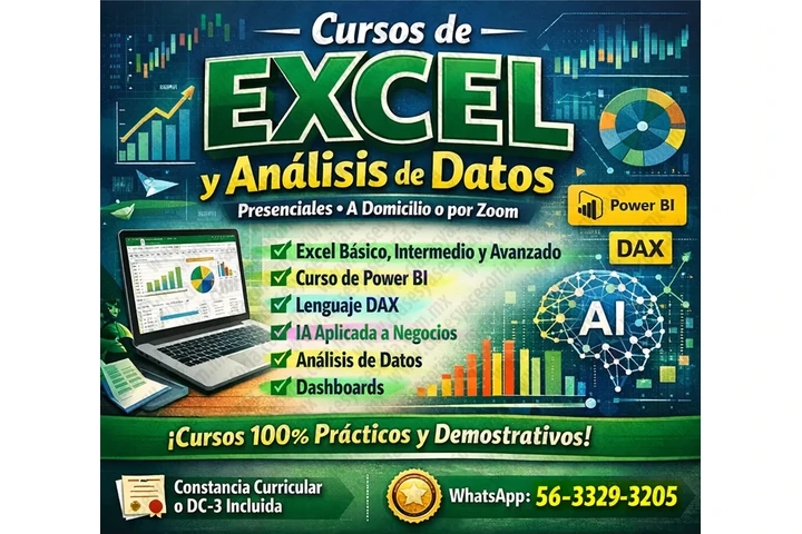 Cursos de EXCEL a domicilio image 4