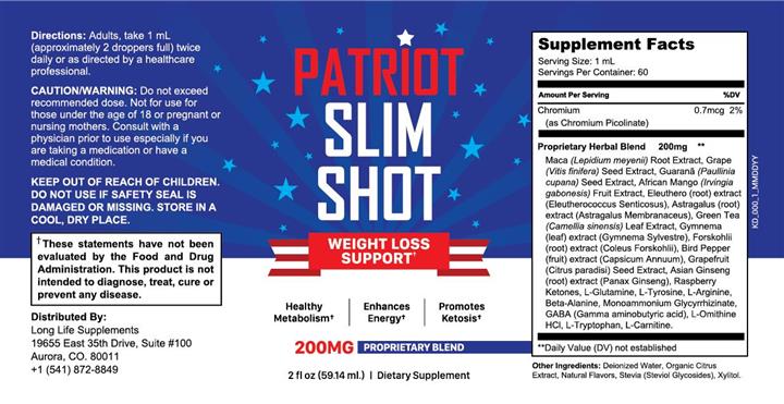 Patriot Slim Shot image 3