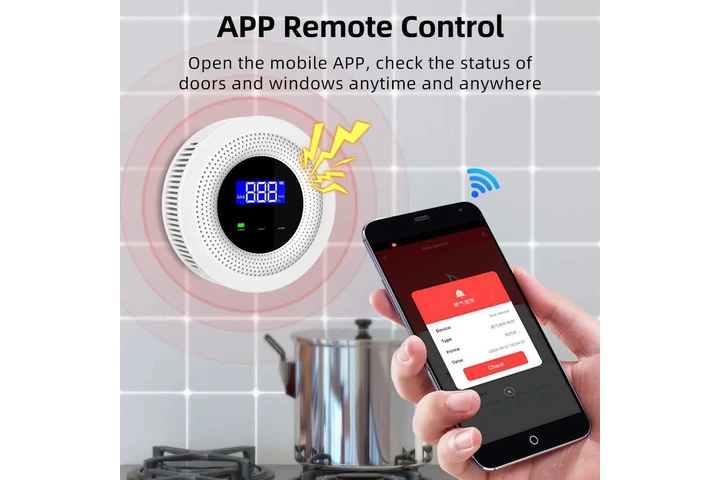 $19 : Smart Home WIFI Gas Detector image 2