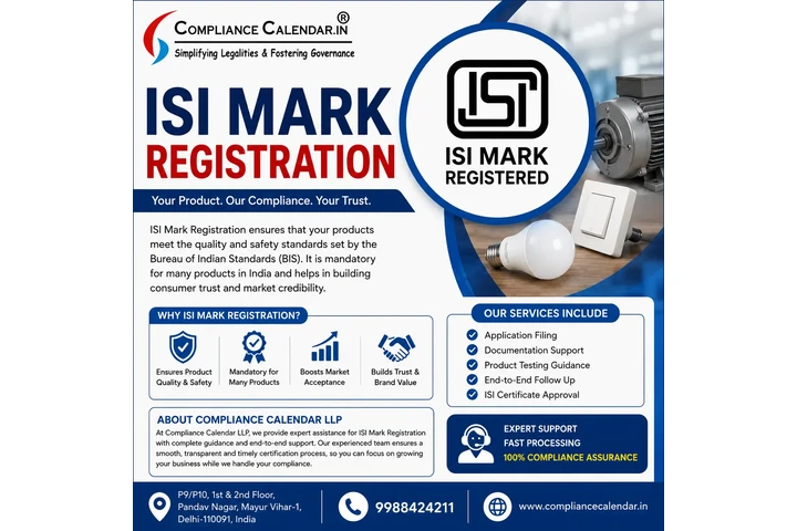 ISI MARK Certification Service image 1