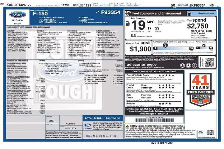 $26400 : Ford F-150 2018 4x4 XLT 4dr image 3