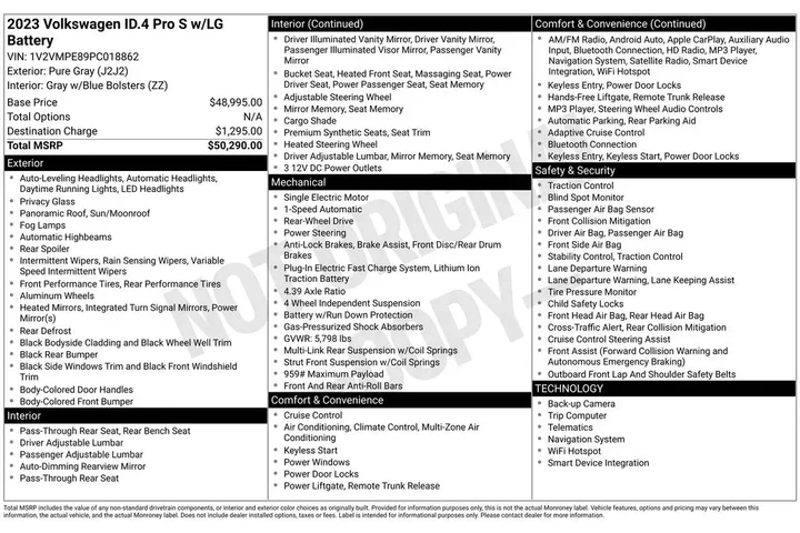 $20998 : Volkswagen ID.4 2023 Pro S 4 image 2