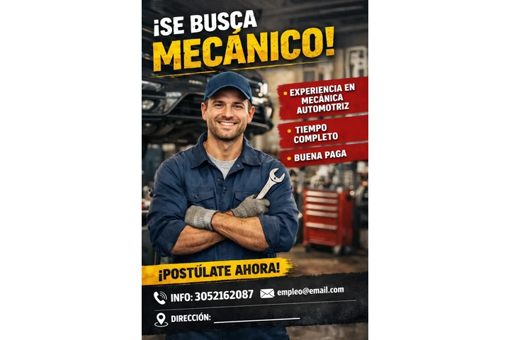 Mecanicos con Experiencia image 1