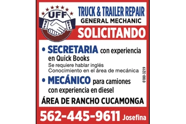 UFF TRUCK & RETAIL REPAIR en San Bernardino