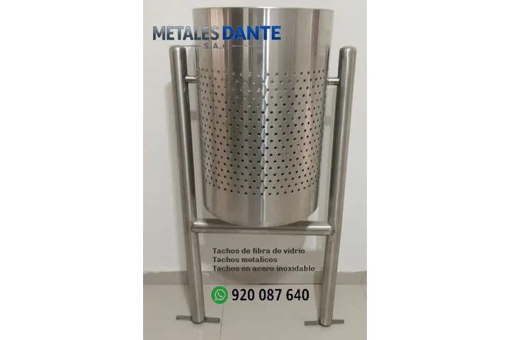 TACHOS DE ACERO INOXIDABLE image 1