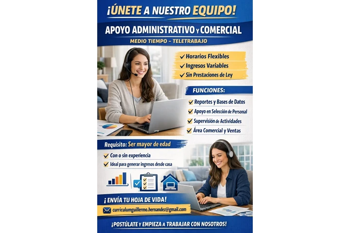Oportunidad de trabajo – Medio image 1