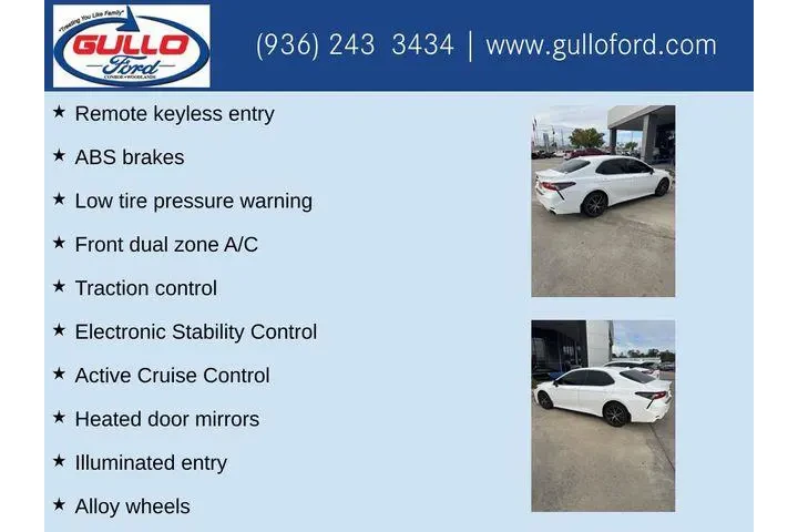 $25991 : Toyota Camry 2024 SE 4dr Sed image 5