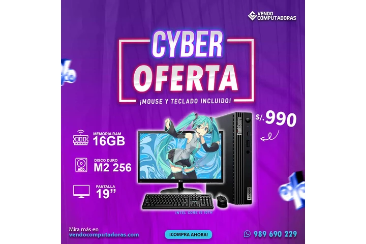 Computadora Intelcore i5 10th. image 5