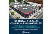 Renta de locales comerciales en Los Angeles