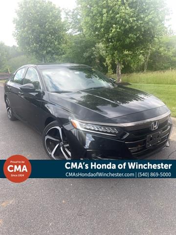 $26250 : PRE-OWNED 2021 HONDA ACCORD S image 1