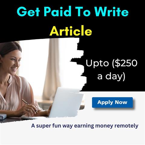 Article Writers - $250 a day image 1