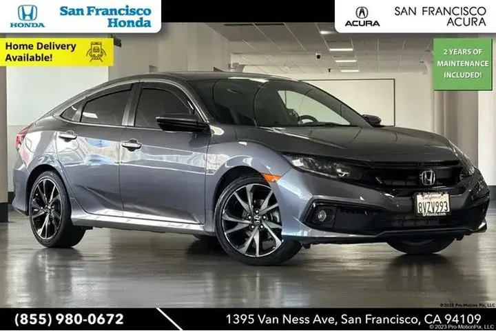 $27995 : Honda Civic 2021 Sport 4dr S image 1