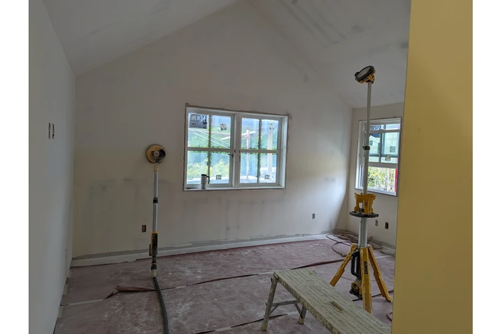 Drywall repair taping image 2