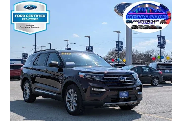 $30371 : Ford Explorer 2022 AWD XLT 4 image 1