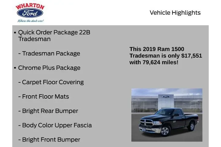 $17551 : Ram 1500 Classic 2019 4x2 Tr image 6