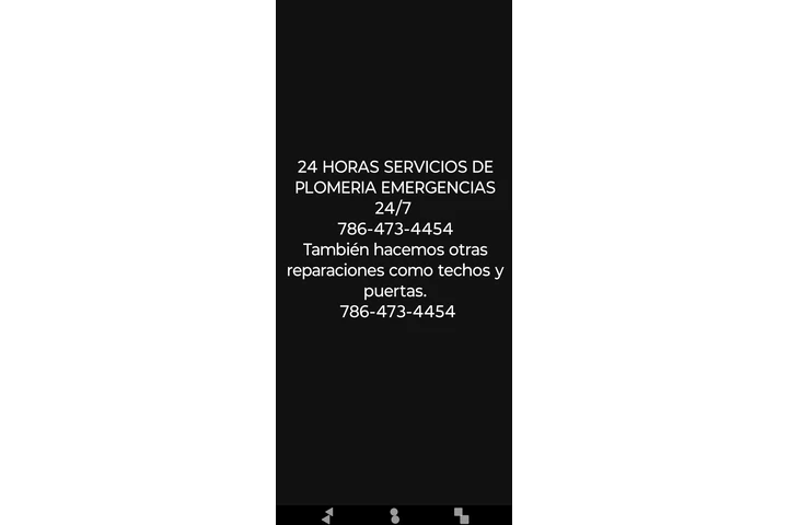 Handyman plomero 24 horas image 1