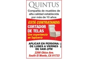 COMPAÑÍA DE MUEBLES, Solicita en Los Angeles