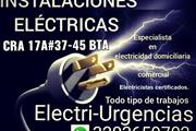 Electricista,la esperanza en Bogota