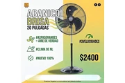 $2400 : Ventilador de Pedestal 20" thumbnail