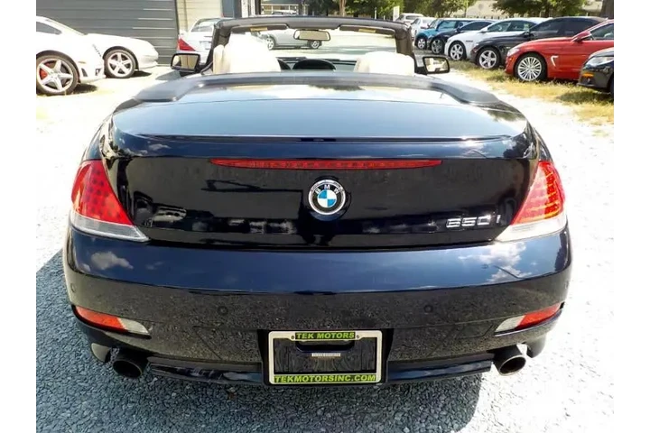 $8911 : 2006 6-Series 650i Convertible image 4