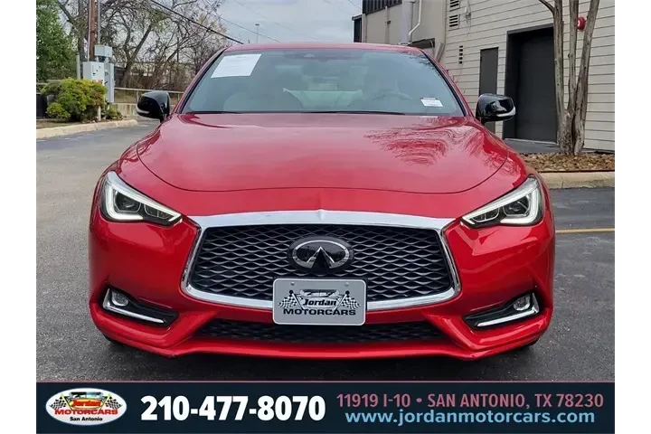 $35299 : INFINITI Q60 2019 Red Sport image 7