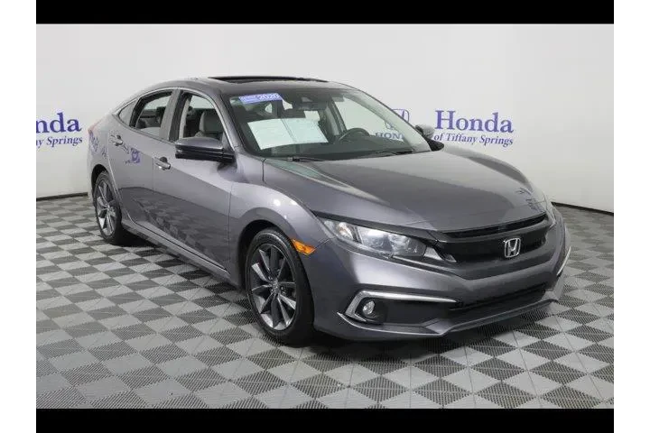 $23975 : Honda Civic 2020 EX-L 4dr Se image 1