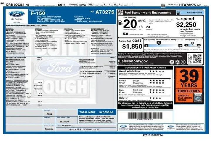 $26615 : Ford F-150 2017 4x4 XLT 4dr image 9