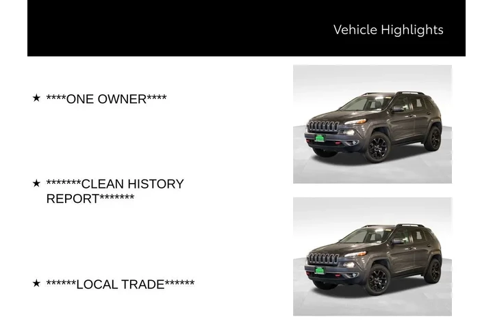 $12990 : 2015 Cherokee Trailhawk image 9