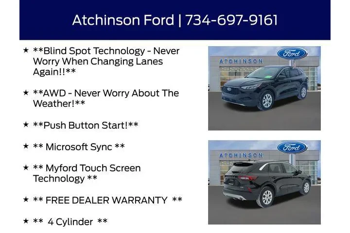 $23000 : Ford Escape 2023 AWD Active image 8