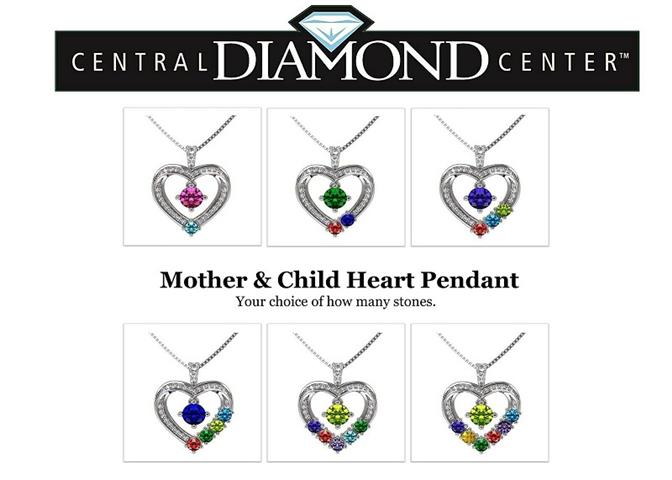 $80 : Mother Birthstone Necklace image 5