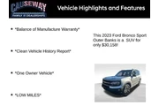 $30158 : Ford Bronco Sport 2023 AWD O thumbnail