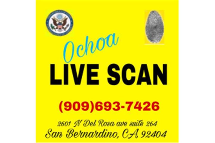 LIVE SCAN - HUELLAS - NOTARY image 1