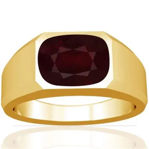 $2046 : Get Men's Cushion Ruby Ring image 1