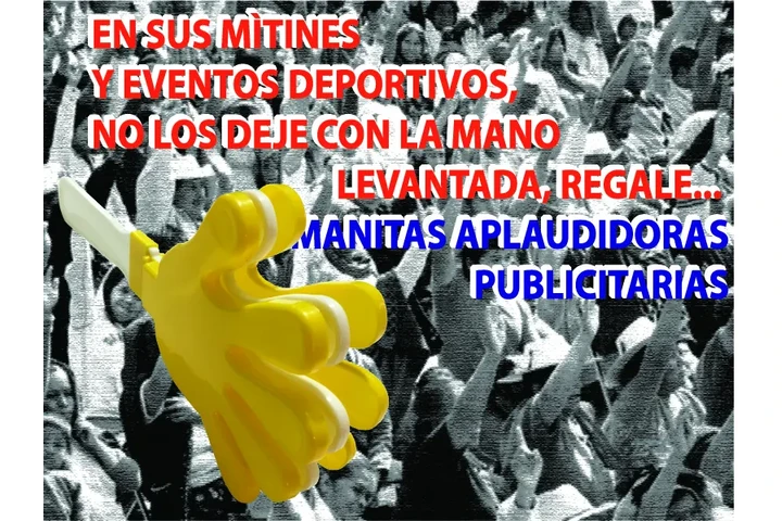 $1 : APLAUDIDORES DE MANITAS DE PLA image 2