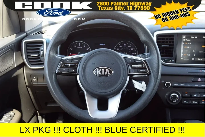 $15783 : Kia Sportage 2021 LX 4dr SUV image 8